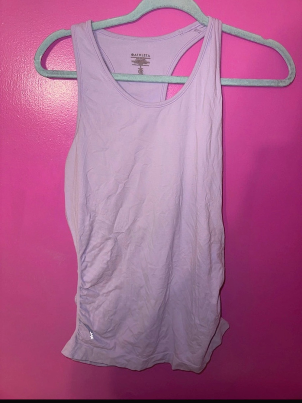 Athleta Lavender Racerback Tank Top